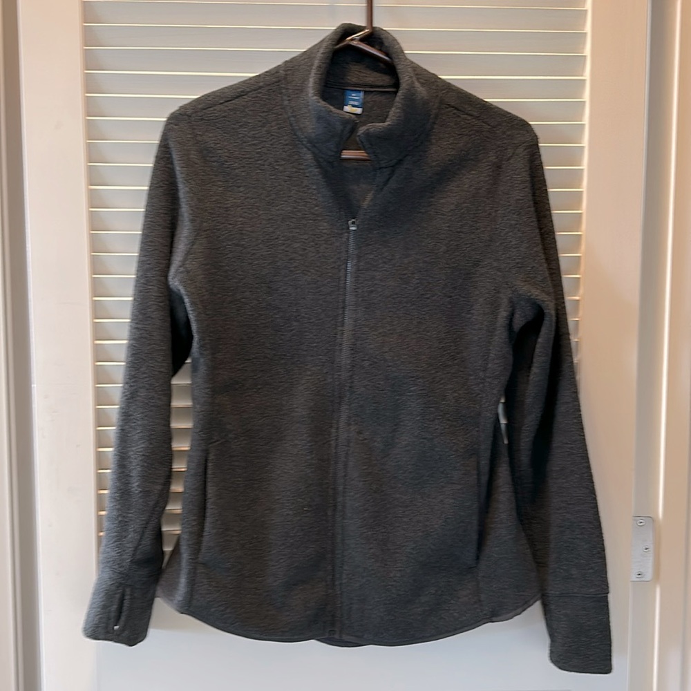 Fleece zip up jacket